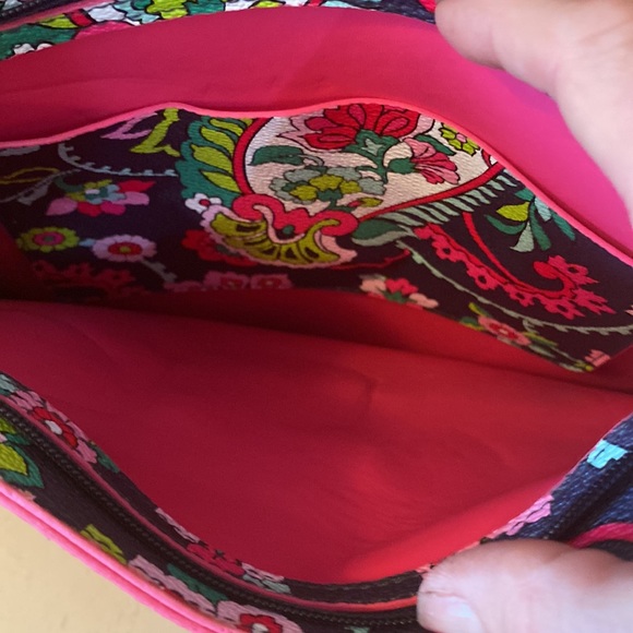 Vera Bradley Petal Paisley Faux Leather Crossbody - Picture 3 of 6